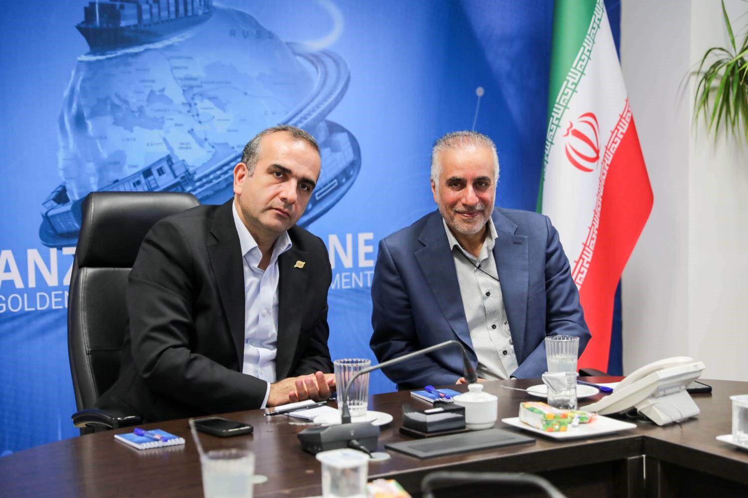 بررسی ایجاد کریدور صادراتی ایران از مسیر منطقه آزاد انزلی