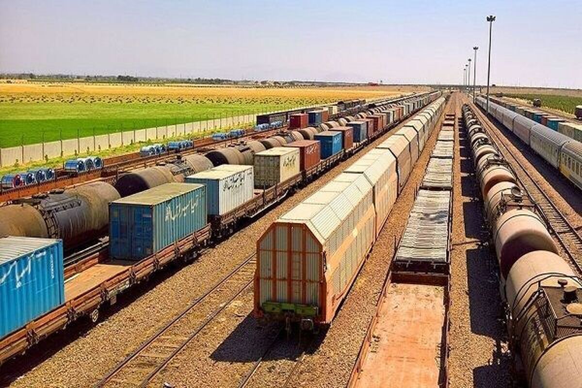 صادرات ۵ هزار تن کالا با کد اختصاصی بندر خشک ریلی
