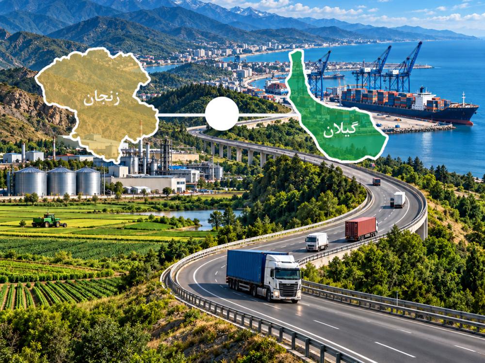 طارم؛ شاهراه اتصال زنجیره تولید زنجان به دروازه تجارت دریایی گیلان