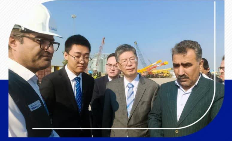 بازدید سفیر چین از بندر آستارا و بررسی فرصت‌های سرمایه‌گذاری و کریدور میانی