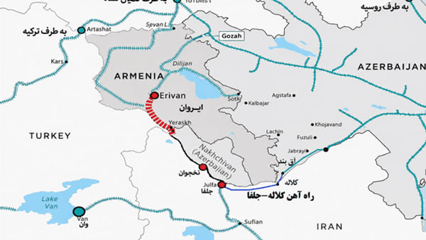 کلاله‌–جلفا؛ ریل ۱۰۰ کیلومتری اتصال ایران به قفقاز، روسیه و اروپا