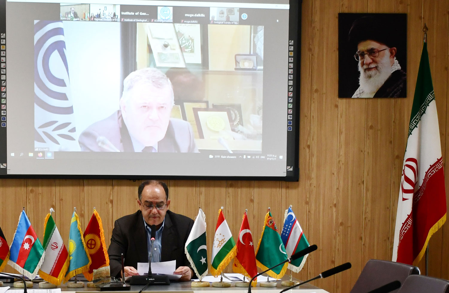 نشست مجازی گروه کارشناسان معدنی کشورهای عضو اکو برگزار شد